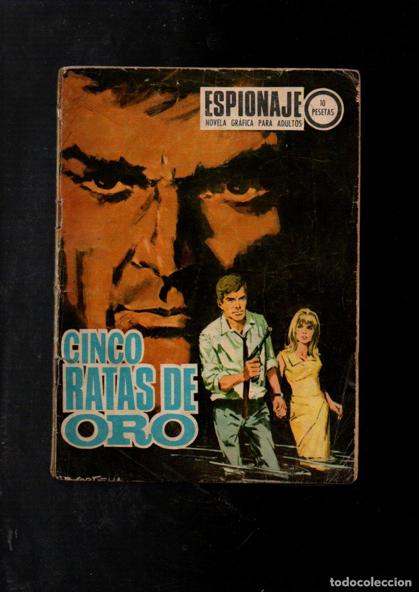Tebeos: ESPIONAJE, N&ordm; 65. CINCO RATAS DE ORO. EDICIONES TORAY - Foto 1
