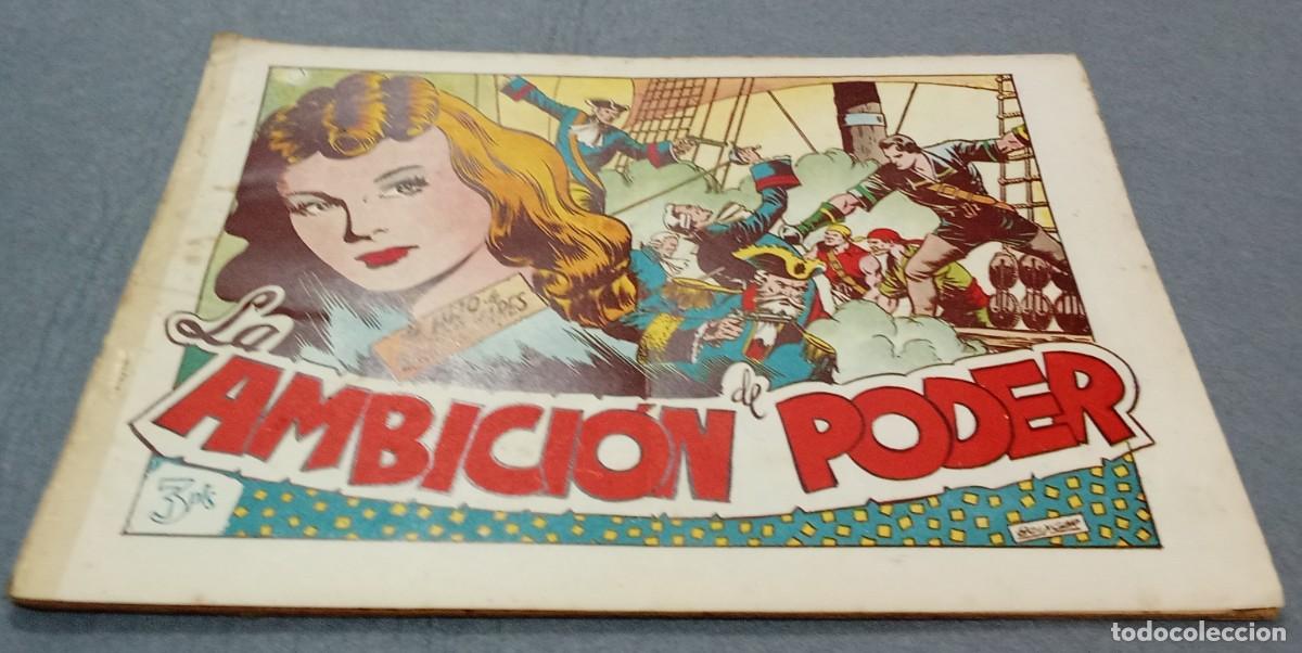Tebeos: Colecci&oacute;n comic COMPLETA &rdquo;El hijo del diablo de los mares&rdquo; 7 n&uacute;meros. 1950 Ediciones Toray - Foto 5
