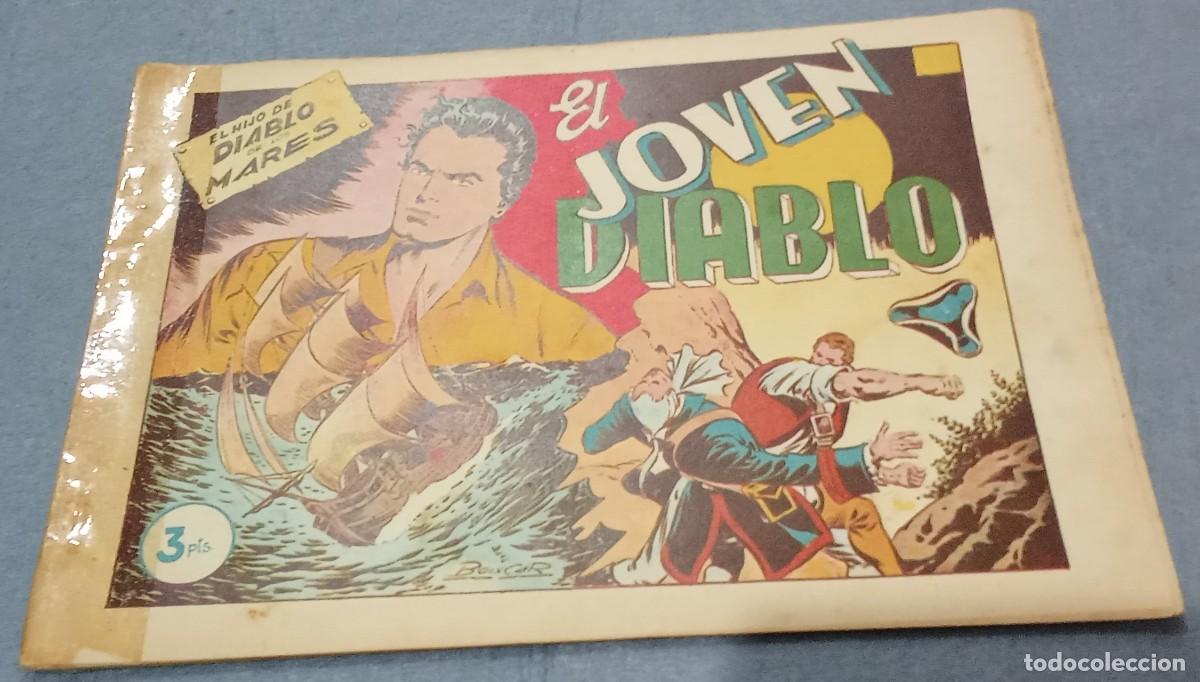 Tebeos: Colecci&oacute;n comic COMPLETA &rdquo;El hijo del diablo de los mares&rdquo; 7 n&uacute;meros. 1950 Ediciones Toray - Foto 7