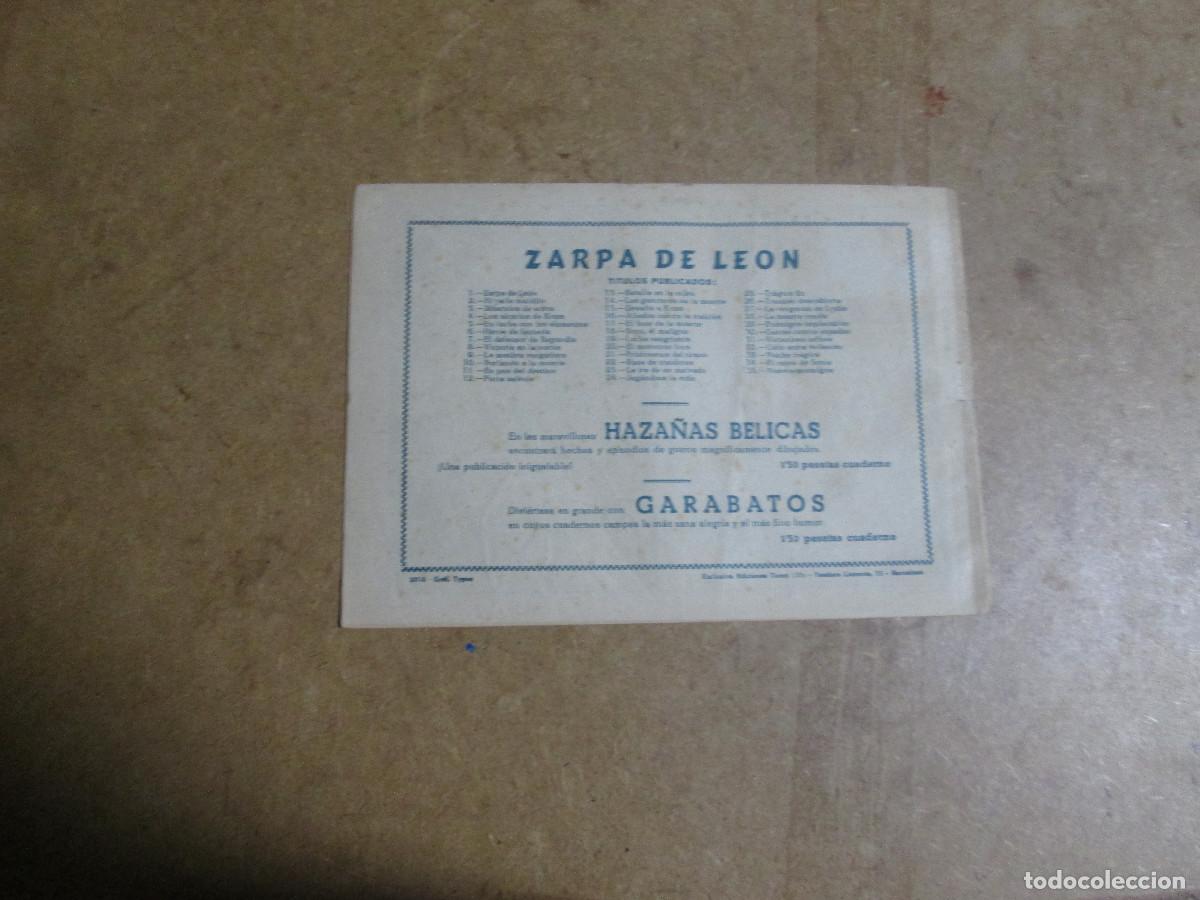 Tebeos: zarpa de le&oacute;n n&ordm; 35, original ediciones toray - Foto 2