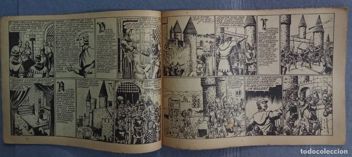 Tebeos: Comic &rdquo;Flecha Negra&rdquo; COMPLETA. 8 n&uacute;meros, a&ntilde;o 1950 Ed. Toray - Foto 3
