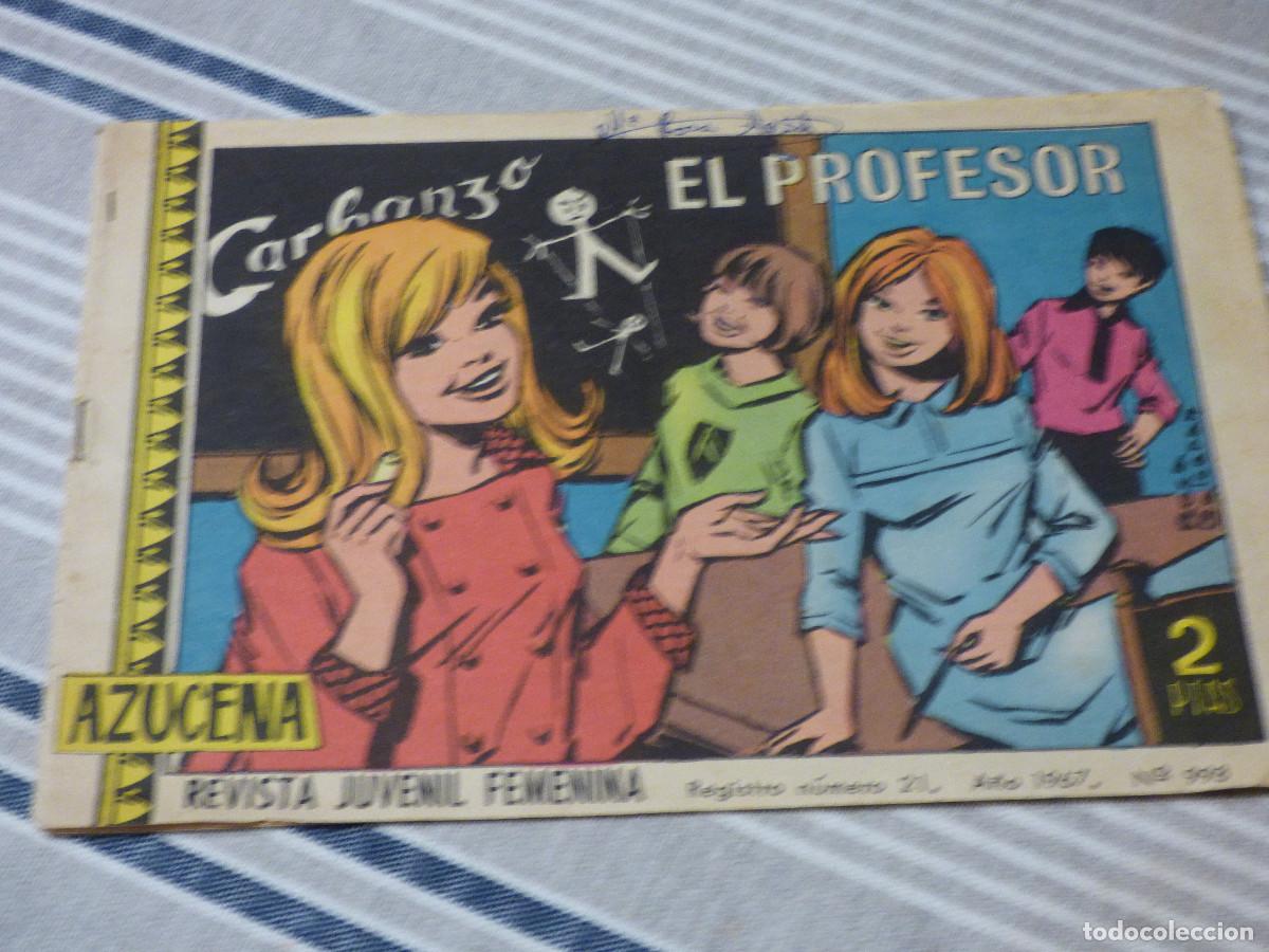 Tebeos: Coleccion Azucena.El profesor.998. - Foto 1