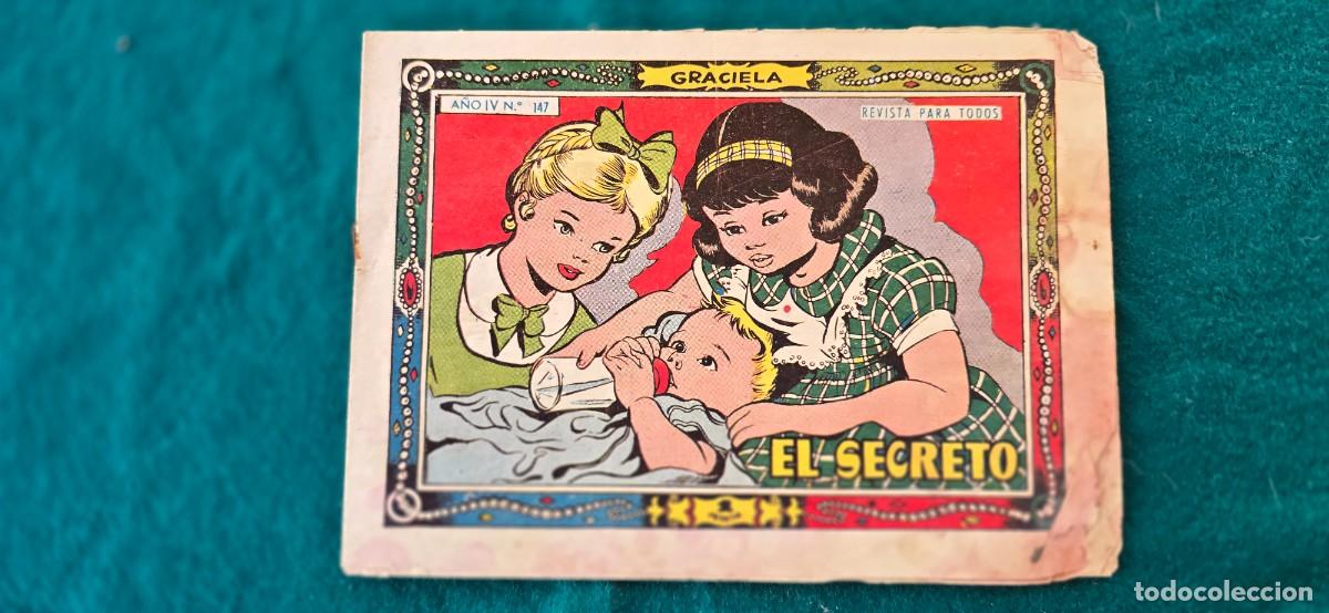 Tebeos: GRACIELA - EL SECRETO (1958) N&ordm; 147 - Foto 1