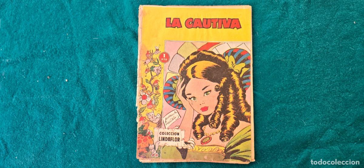 Tebeos: COLECCION LINDA FLOR - LA CAUTIVA (1958) - Foto 1