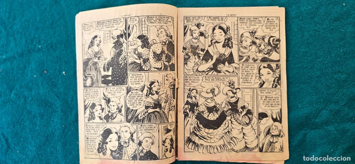 Tebeos: COLECCION LINDA FLOR - LA CAUTIVA (1958) - Foto 2