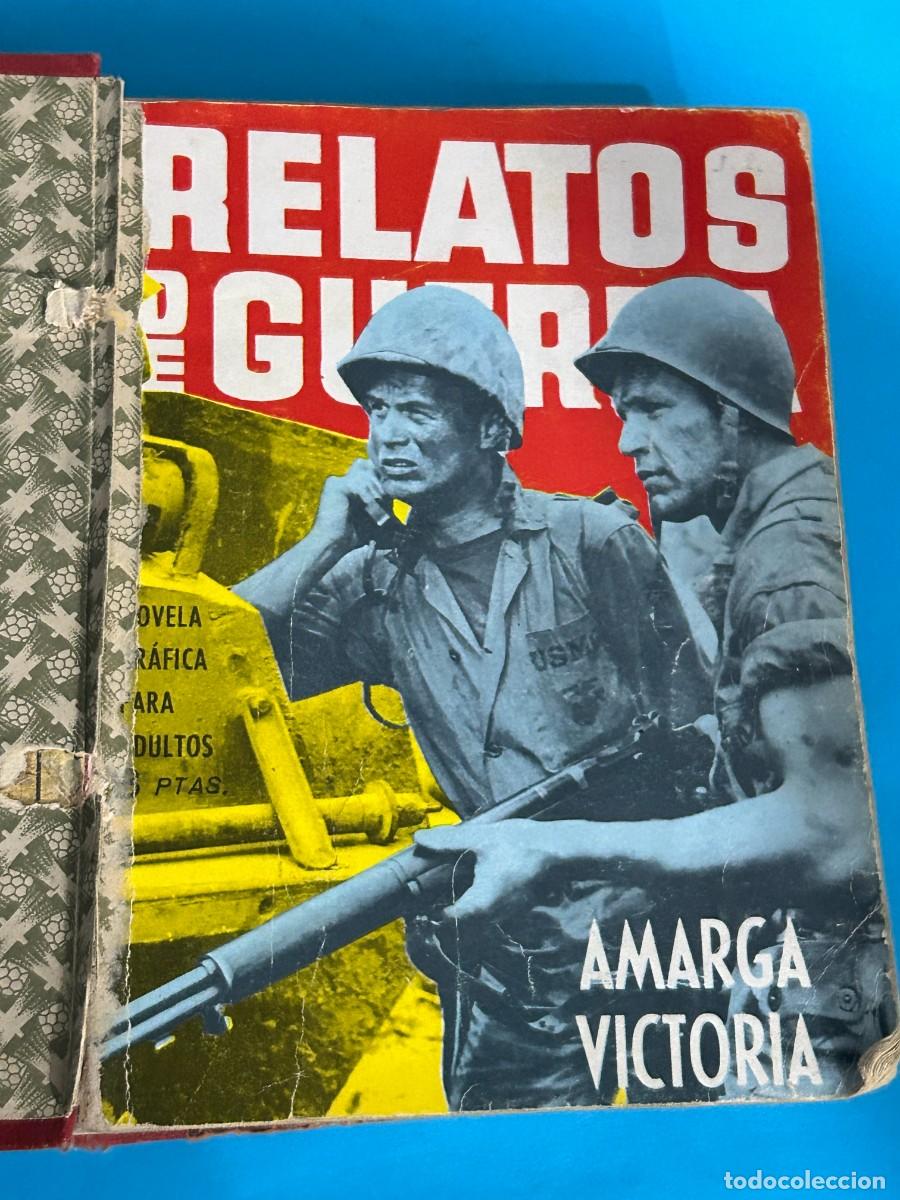 Tebeos: RELATOS DE GUERRA LIBRO ENCUADERNADO EDICIONES TORAY 1964 - Foto 2