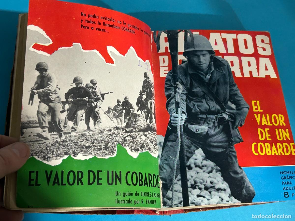Tebeos: RELATOS DE GUERRA LIBRO ENCUADERNADO EDICIONES TORAY 1964 - Foto 4