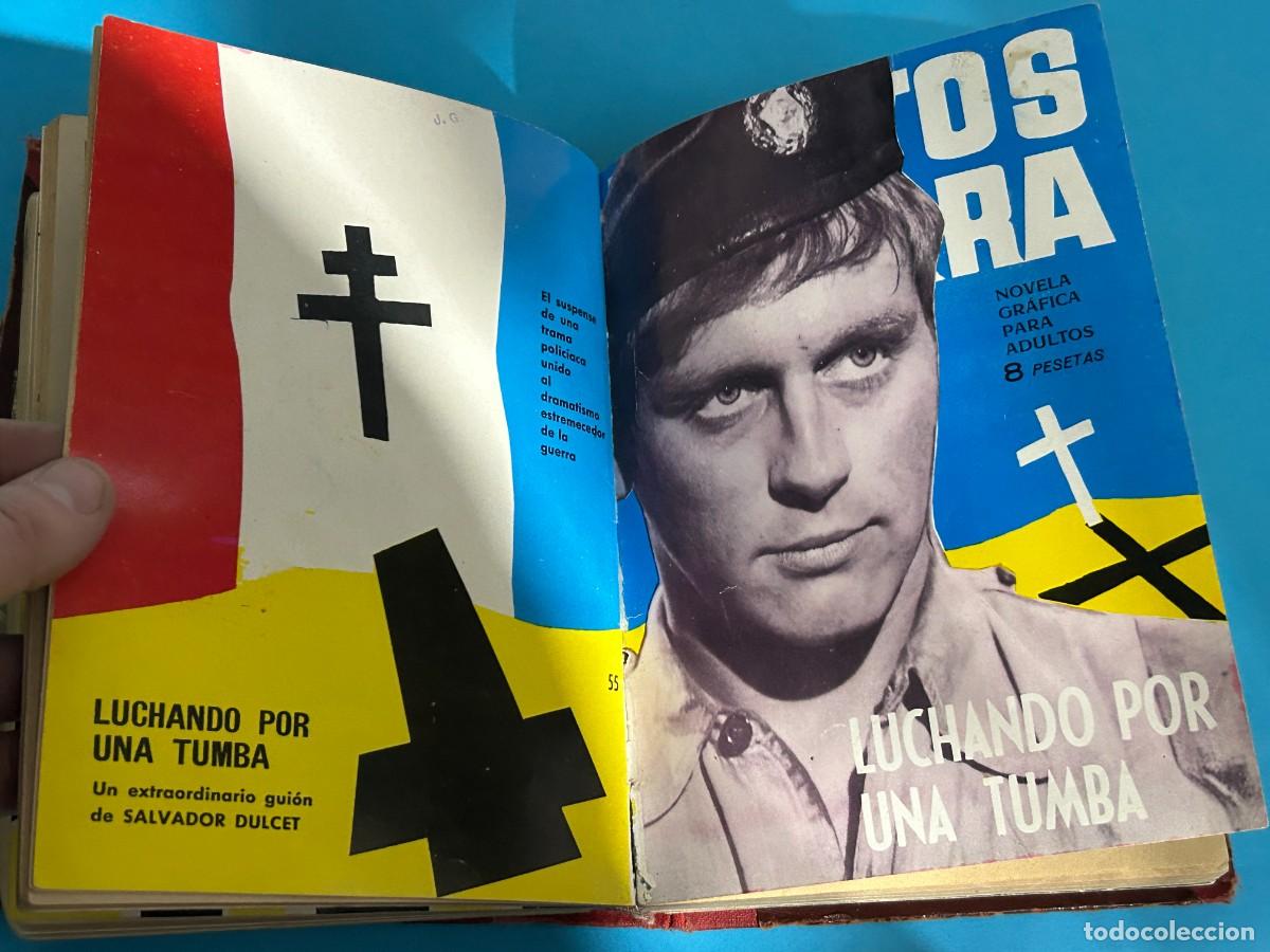 Tebeos: RELATOS DE GUERRA LIBRO ENCUADERNADO EDICIONES TORAY 1964 - Foto 6