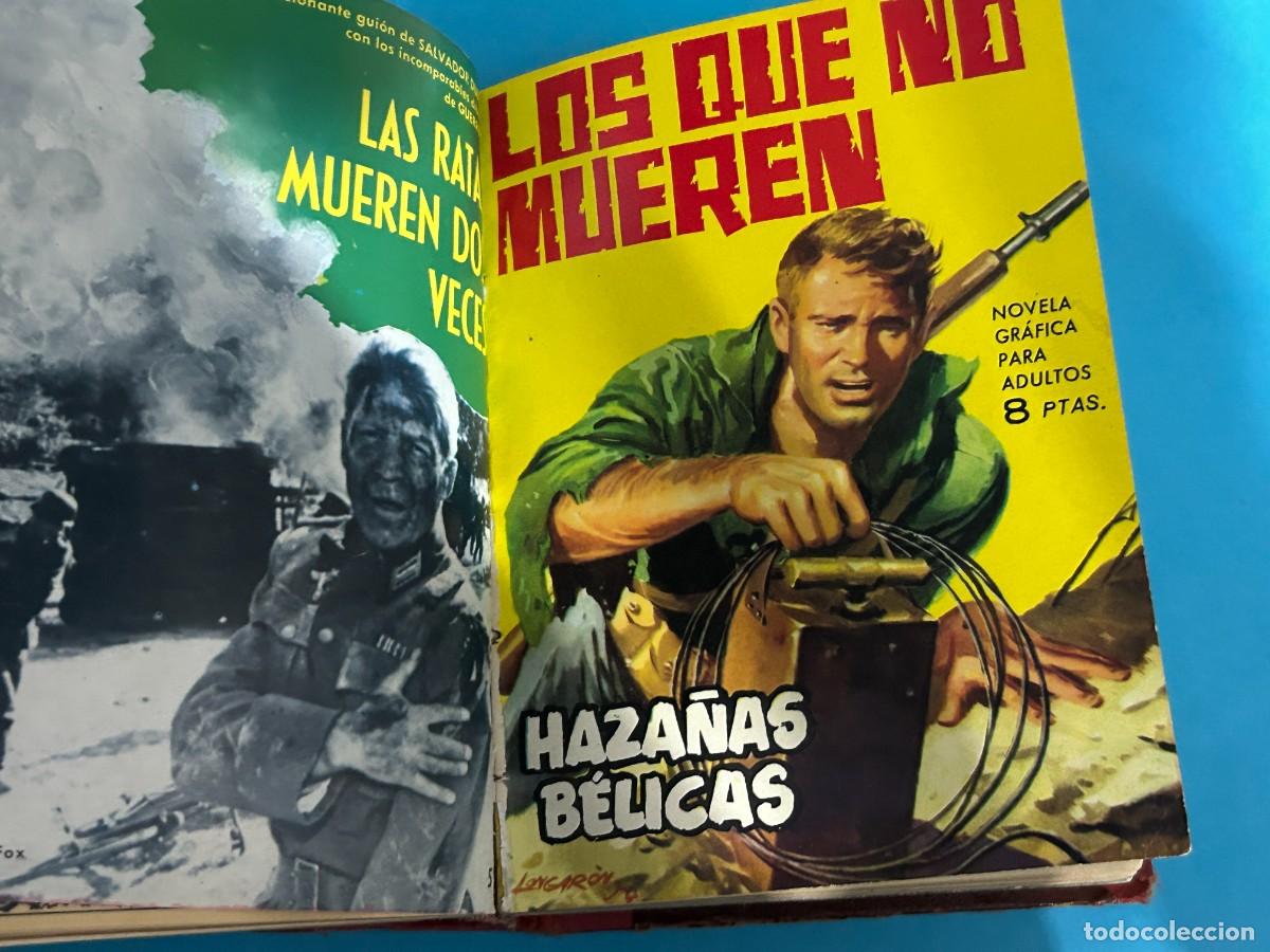 Tebeos: RELATOS DE GUERRA LIBRO ENCUADERNADO EDICIONES TORAY 1964 - Foto 8