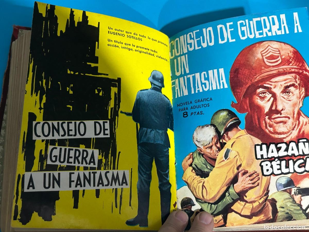 Tebeos: RELATOS DE GUERRA LIBRO ENCUADERNADO EDICIONES TORAY 1964 - Foto 9