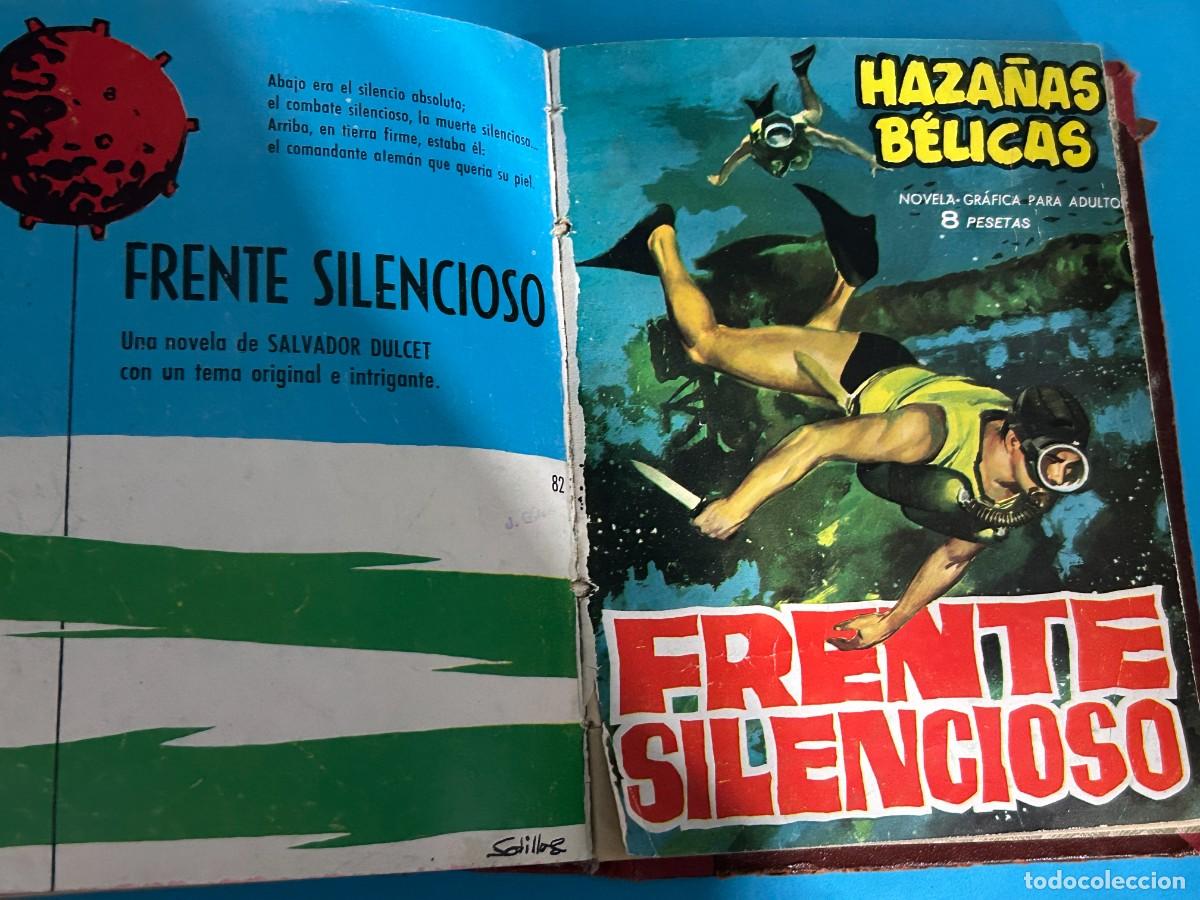 Tebeos: RELATOS DE GUERRA LIBRO ENCUADERNADO EDICIONES TORAY 1964 - Foto 11