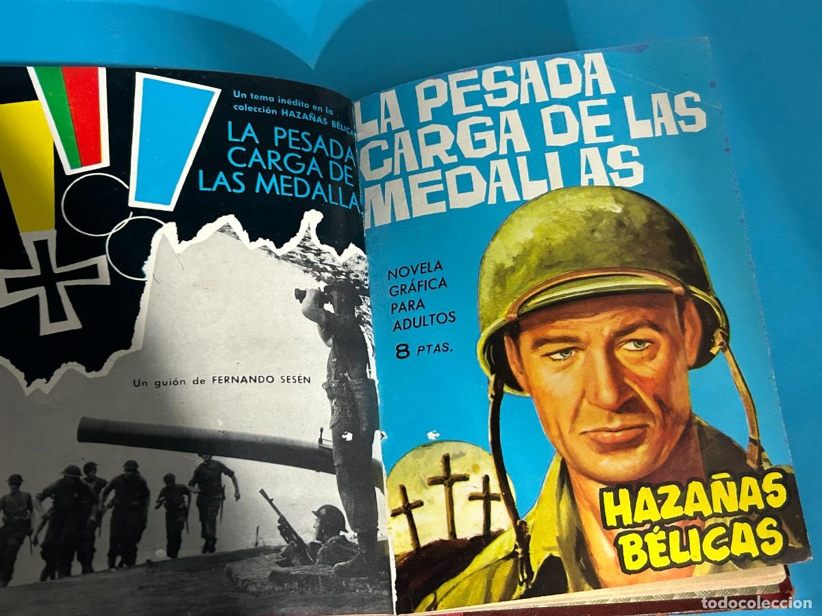 Tebeos: RELATOS DE GUERRA LIBRO ENCUADERNADO EDICIONES TORAY 1964 - Foto 12