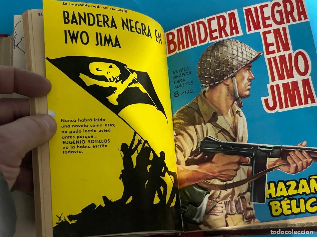 Tebeos: RELATOS DE GUERRA LIBRO ENCUADERNADO EDICIONES TORAY 1964 - Foto 13