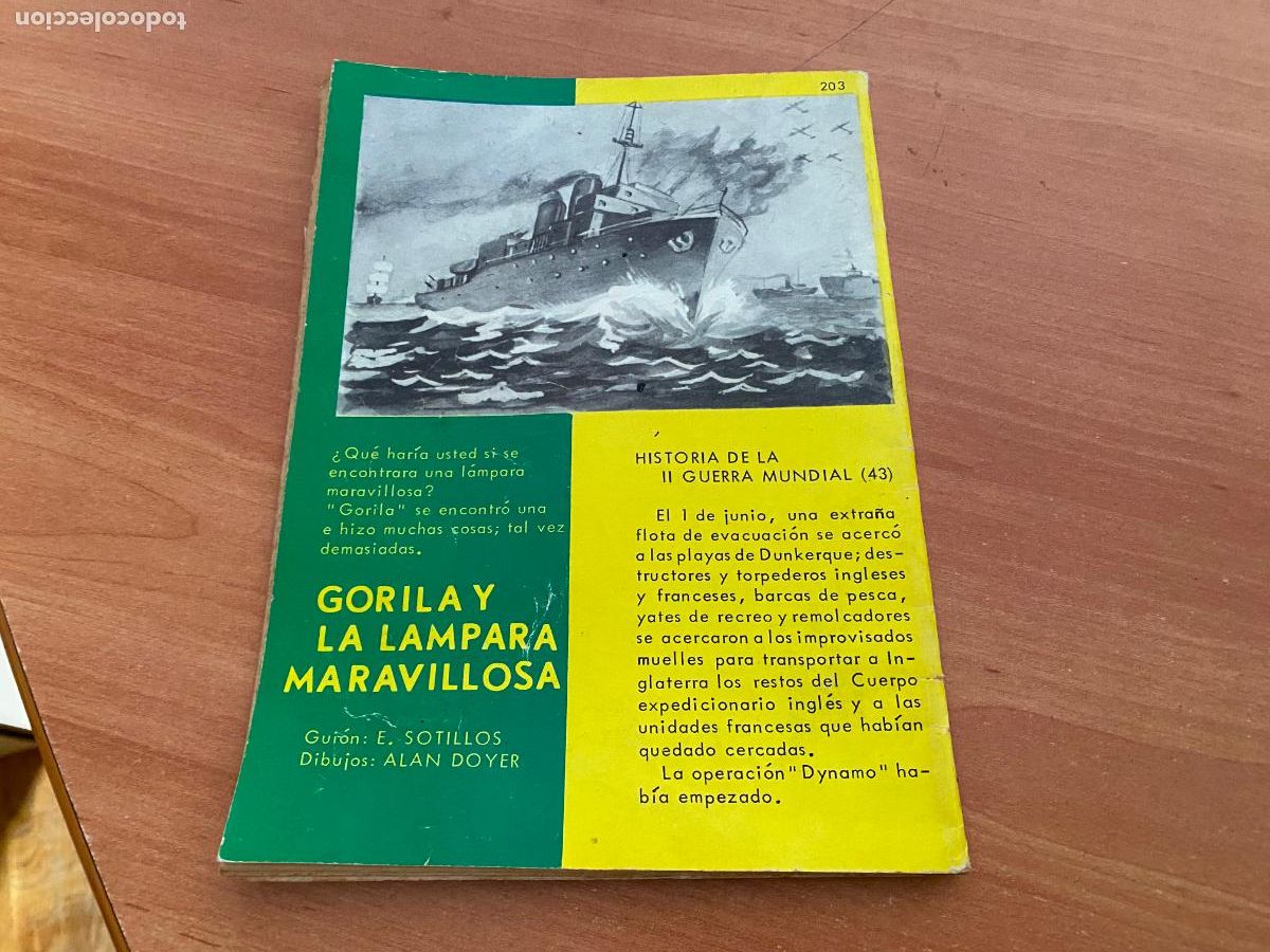 Tebeos: HAZA&Ntilde;AS BELICAS EXTRA N&ordm; 203 (TORAY) (COB247) - Foto 2