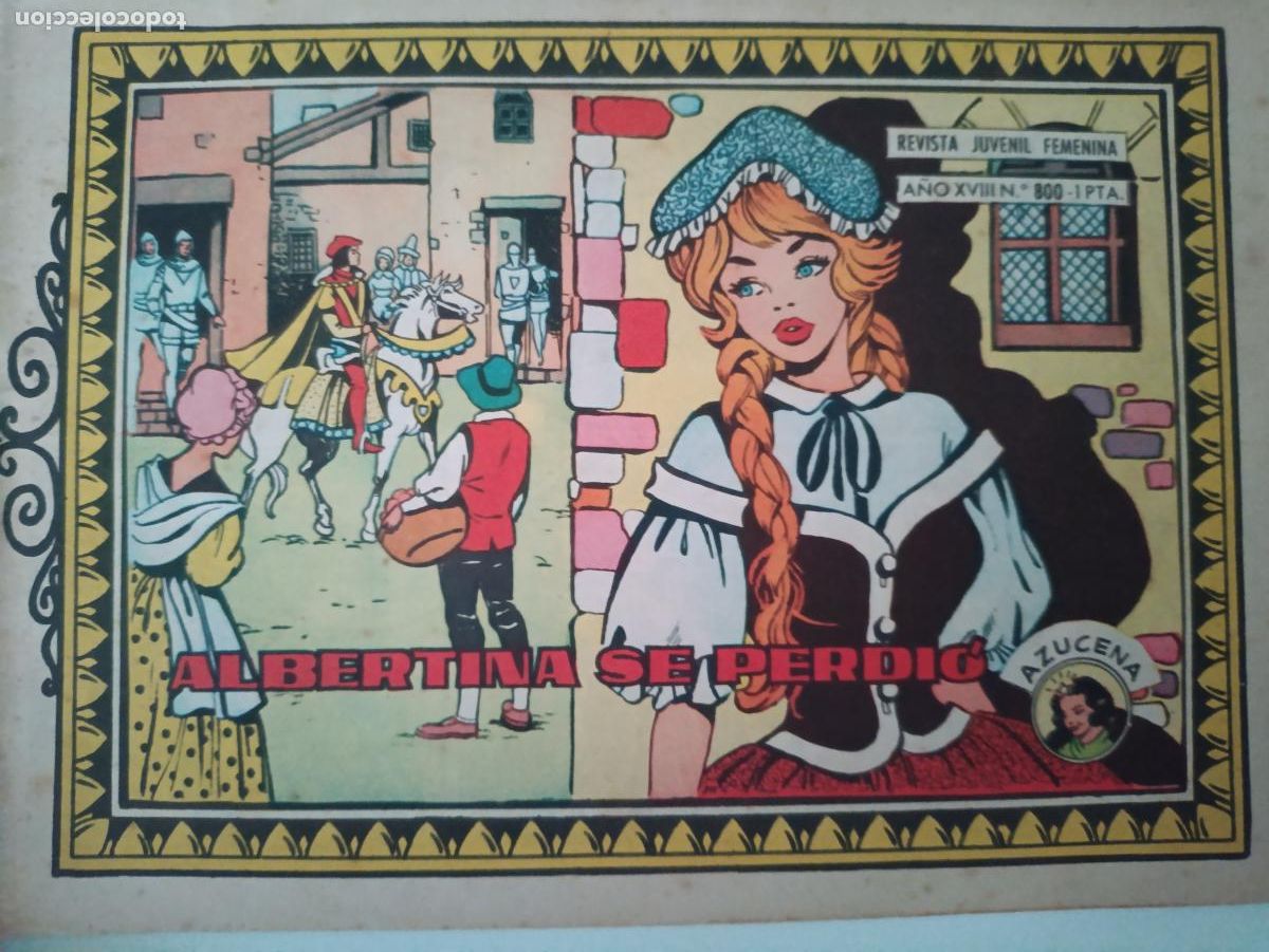 Tebeos: Revista juvenil AZUCENA num 800 - Foto 1