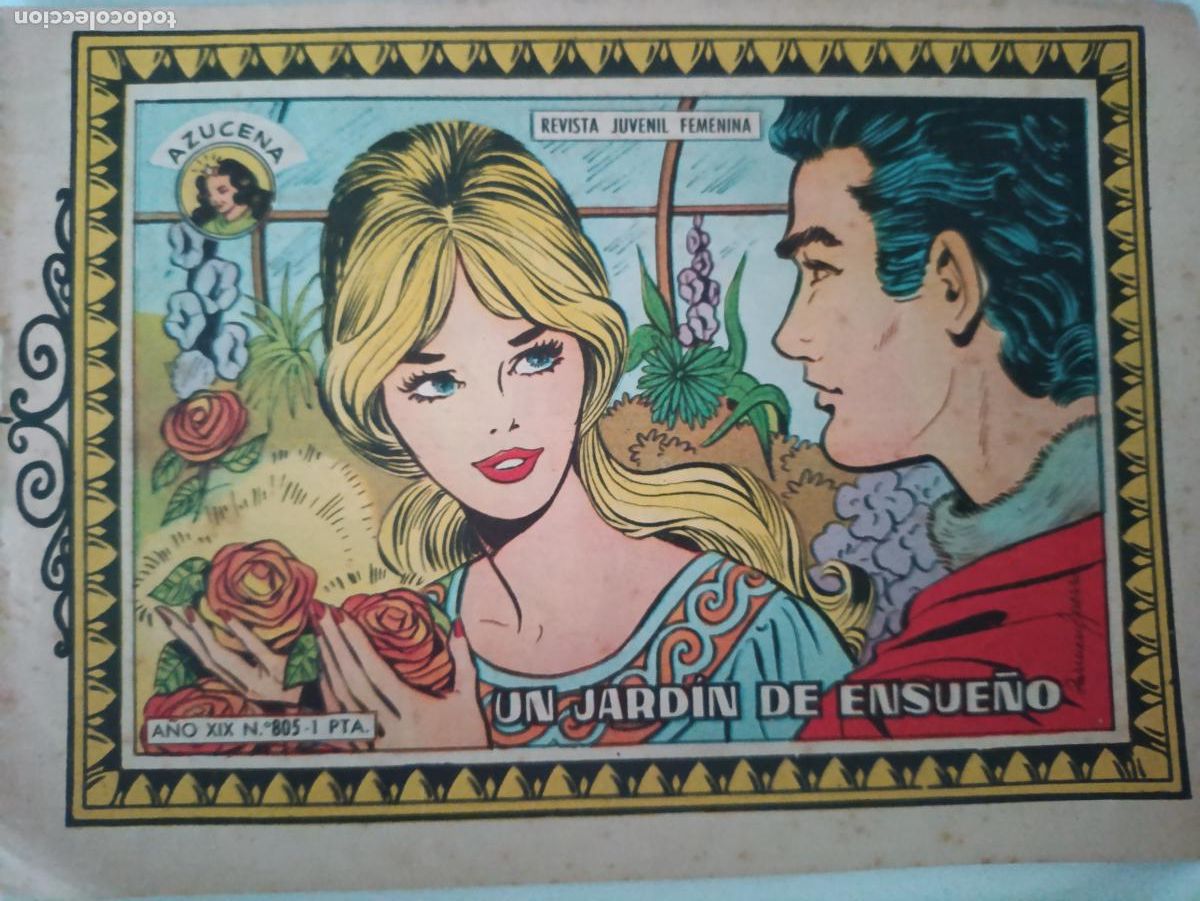 Tebeos: Revista juvenil AZUCENA num 805 - Foto 1
