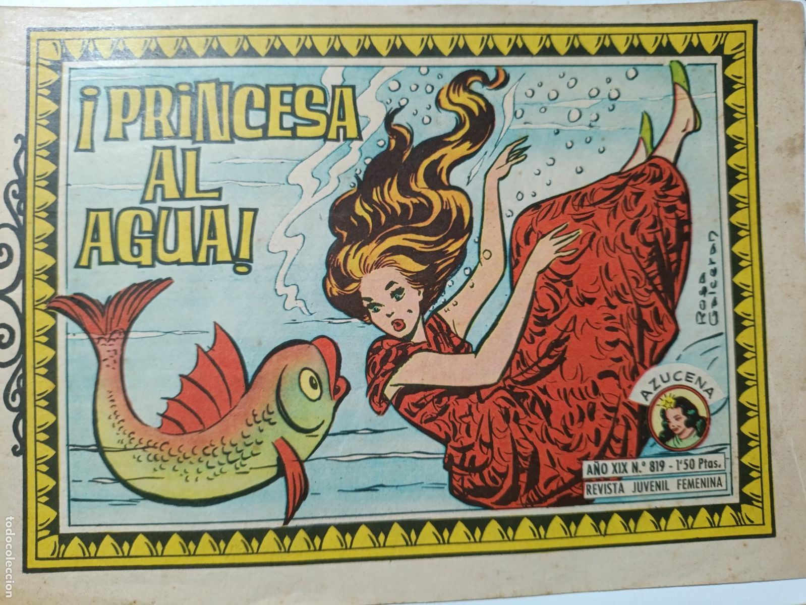 Tebeos: Revista juvenil AZUCENA num 819 - Foto 1