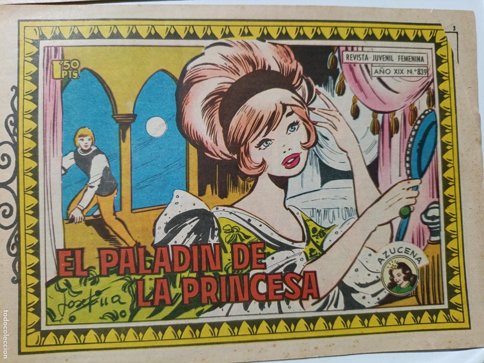 Tebeos: Revista juvenil AZUCENA num 839 - Foto 1