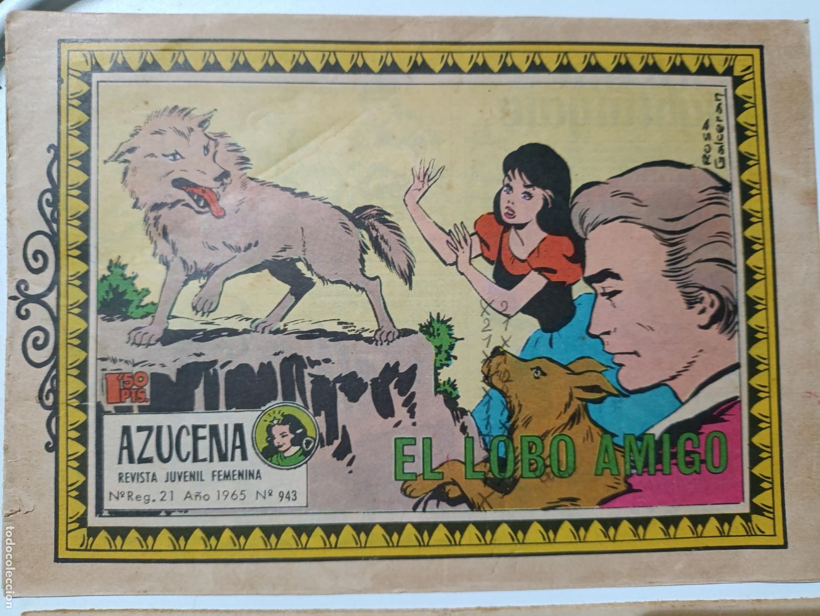 Tebeos: Revista juvenil AZUCENA num 943 - Foto 1