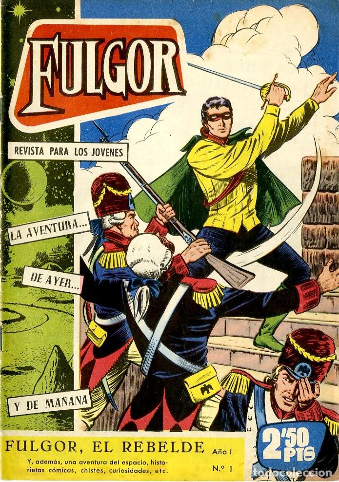 Tebeos: Fulgor / Fulgor, el Rebelde / A&ntilde;o I n.1 (A3) - Foto 1