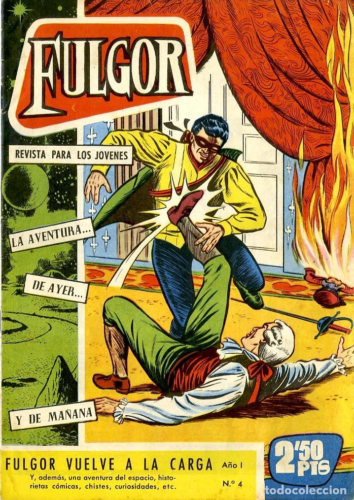 Tebeos: Fulgor / Fulgor Vuelve a la Carga / A&ntilde;o I n.4 (A3) - Foto 1