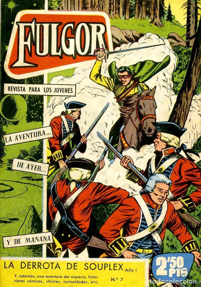 Tebeos: Fulgor / La Derrota de Souplex / A&ntilde;o I n.7 (A3) - Foto 1