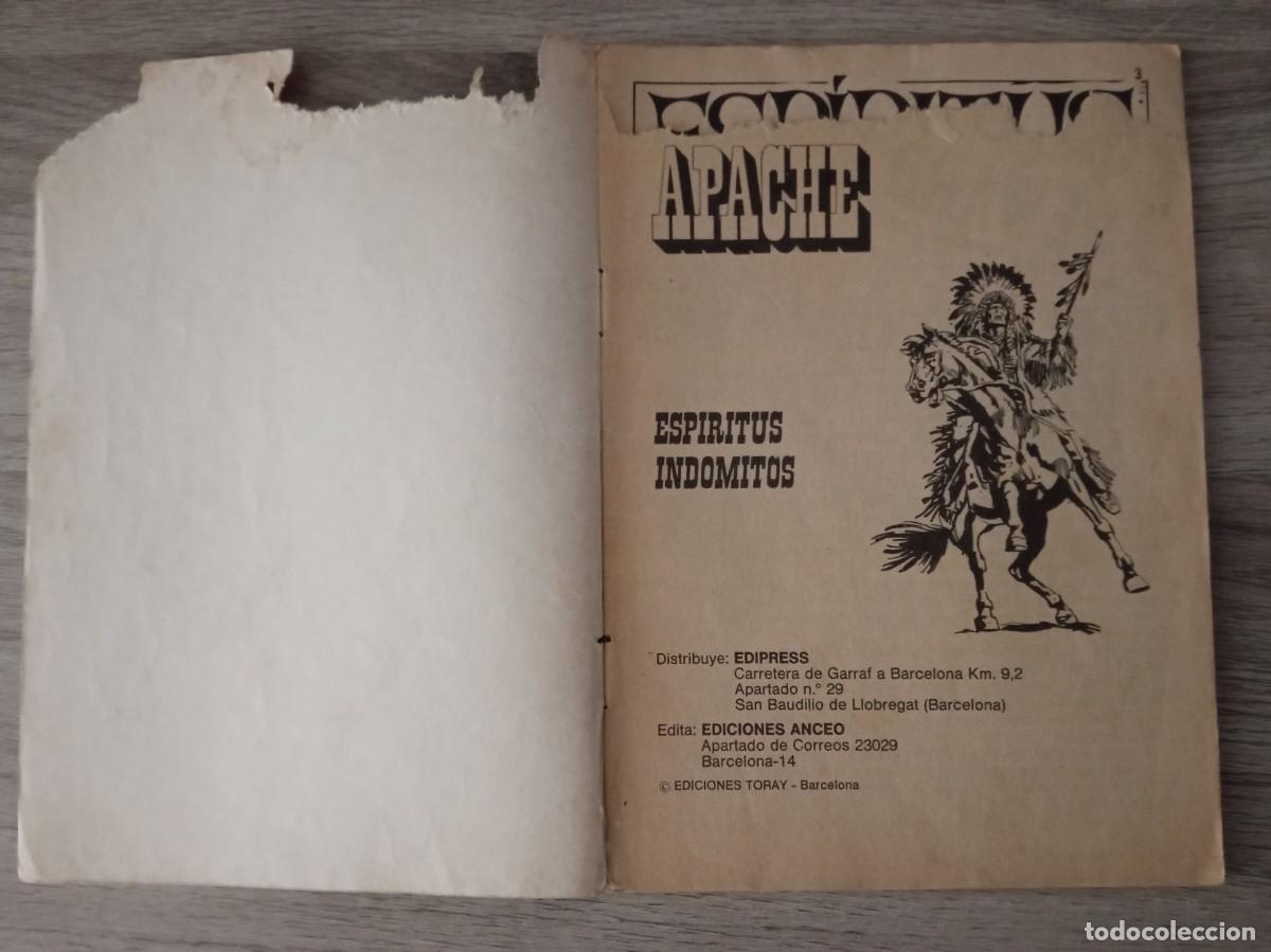 Tebeos: APACHE N&ordm; 18, ESP&Iacute;RITUS IND&Oacute;MITOS - Foto 2