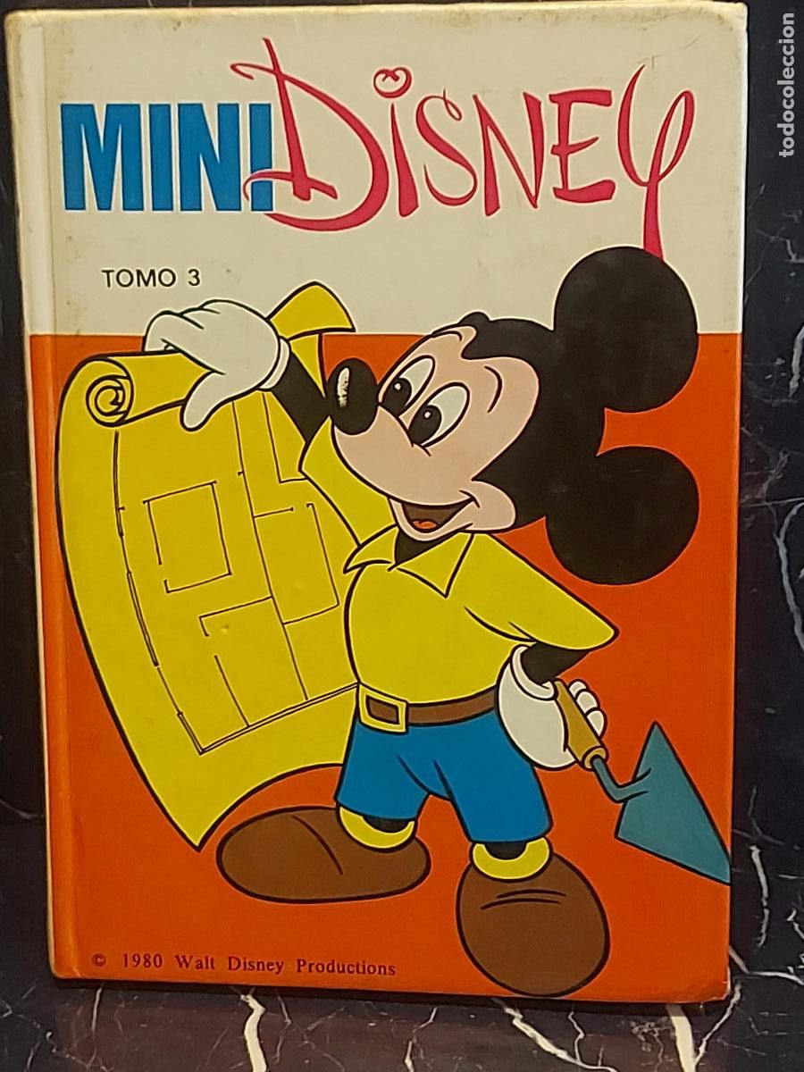 Tebeos: MINI DISNEY / TOMO 3 / 4&ordf; EDICI&Oacute;N / EDICIONES TORAY-1981 / USO DE LA &Eacute;POCA - Foto 1