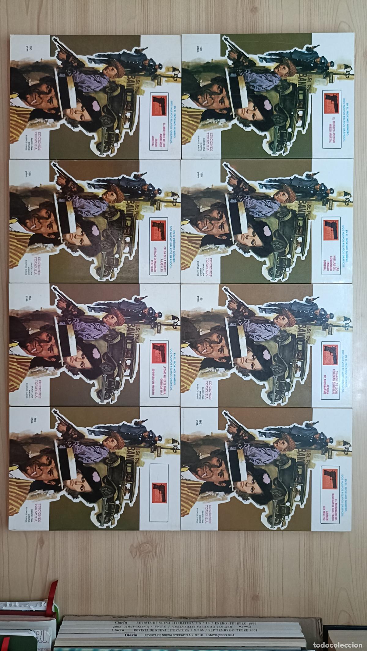 Tebeos: C&oacute;mic. Brigada Secreta. Toray Ediciones , 8 tomo, completa. - Foto 7