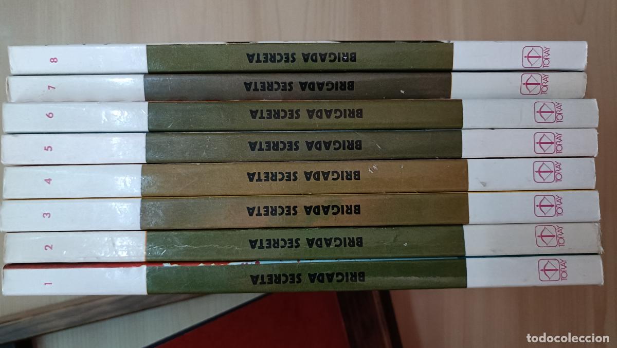 Tebeos: C&oacute;mic. Brigada Secreta. Toray Ediciones , 8 tomo, completa. - Foto 8