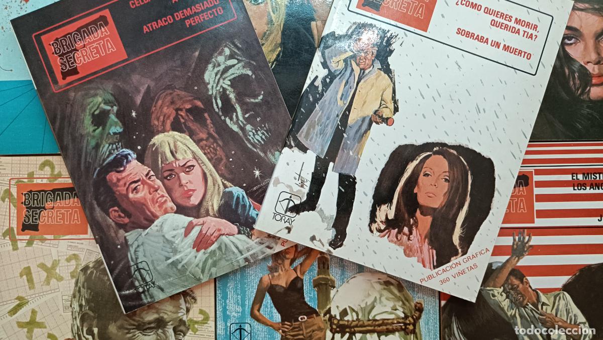 Tebeos: C&oacute;mic. Brigada Secreta. Toray Ediciones , 8 tomo, completa. - Foto 1