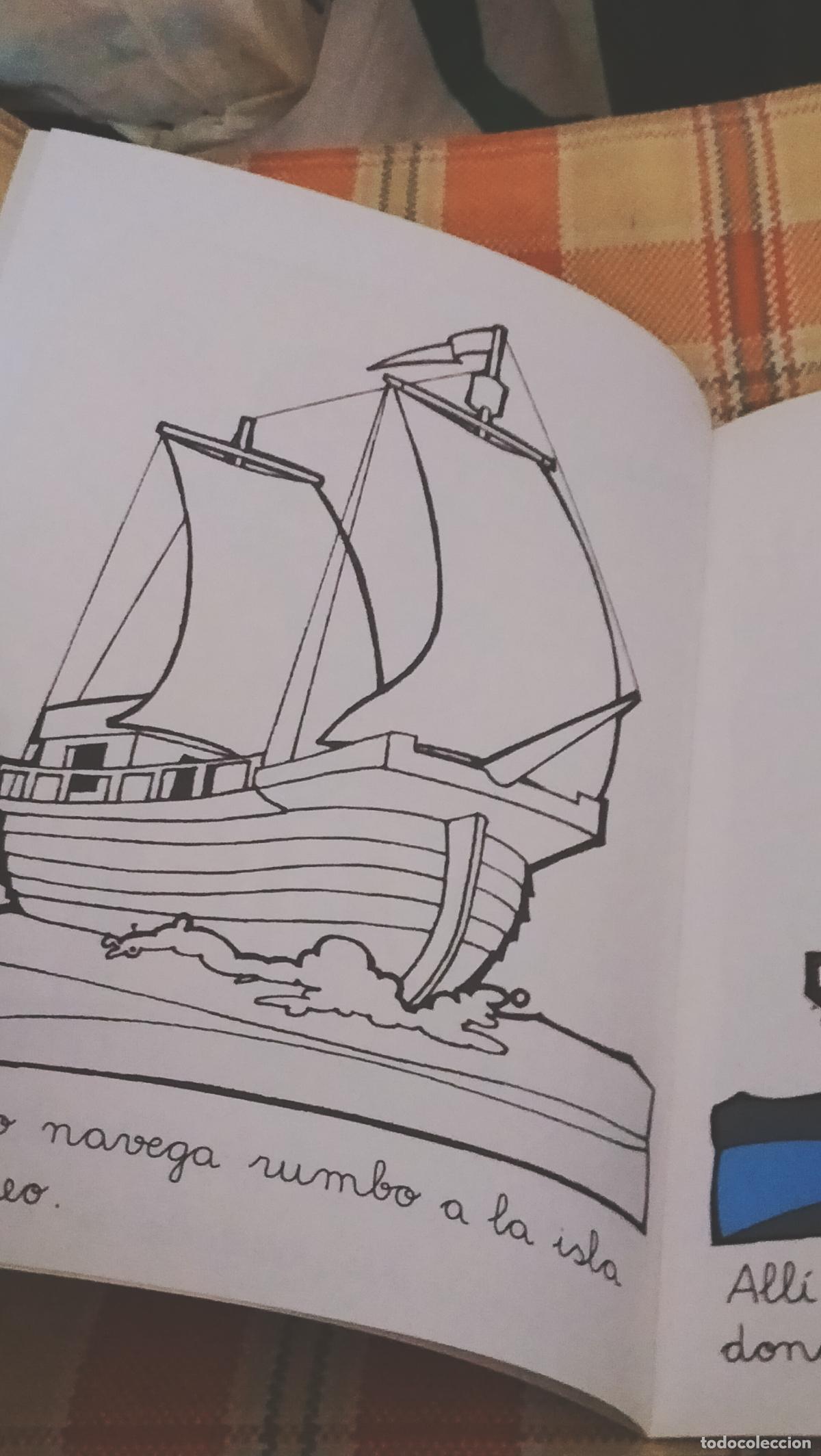 Tebeos: ANTIGUO CUADERNO DE COLOREAR SANDOKAN - Foto 3