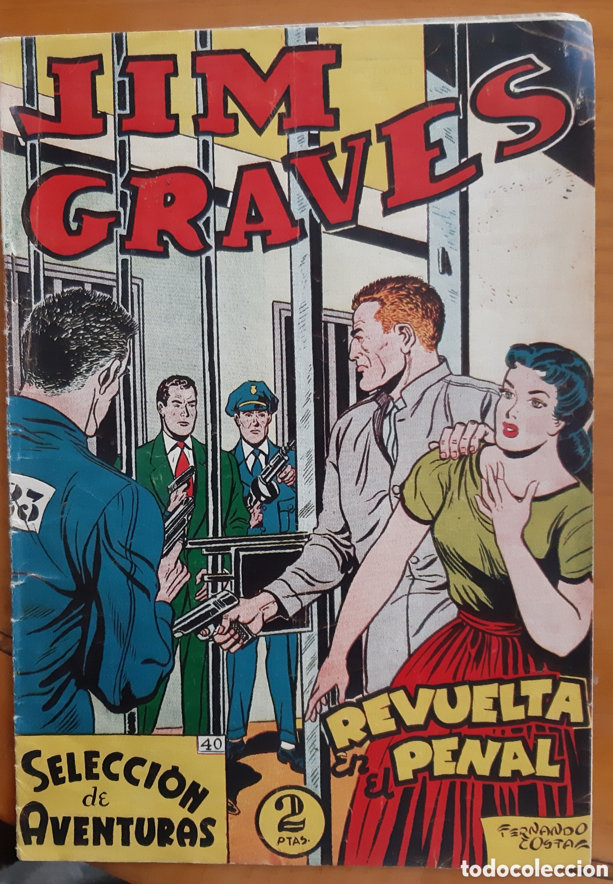 Tebeos: C&oacute;mic Jim Graves.Toray. n&uacute;mero 40 - Foto 1