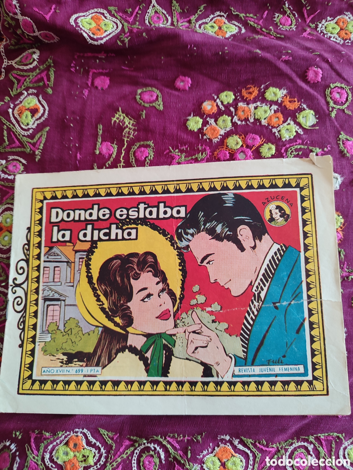 Tebeos: Colecci&oacute;n azucena n&uacute;m 699 - Foto 1