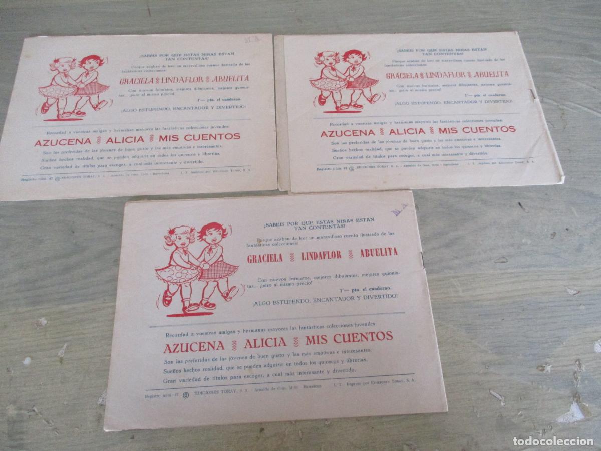 Tebeos: COLECCI&Oacute;N LINDAFLOR, N&ordm;, 151, 152, 159. - EDICIONES TORAY - Foto 2