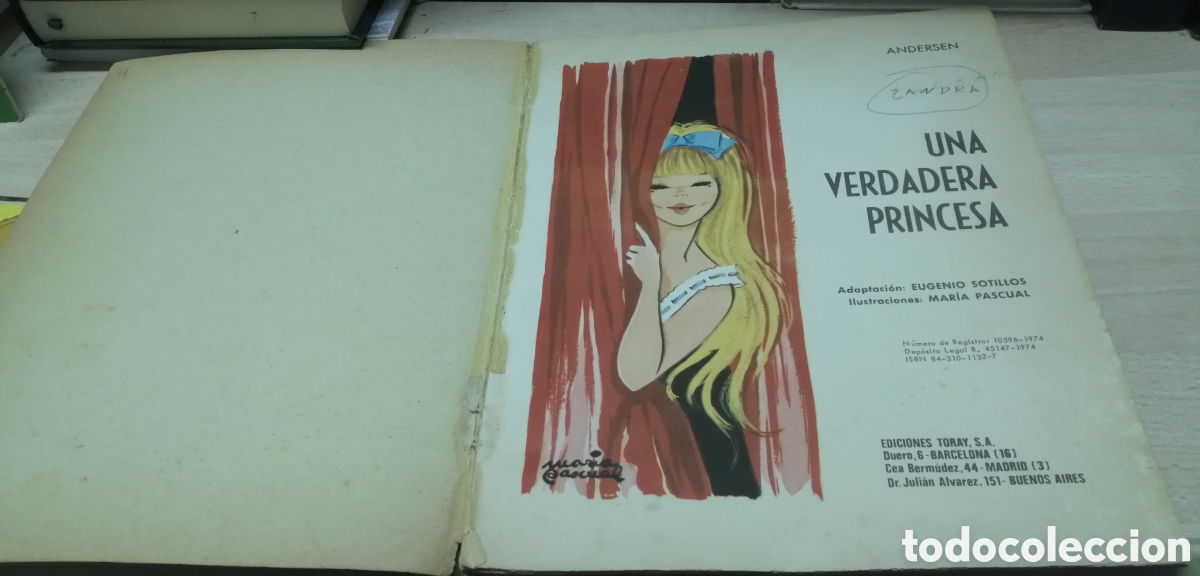 Tebeos: Una verdadera princesa Andersen Maria Pascual Toray - Foto 5