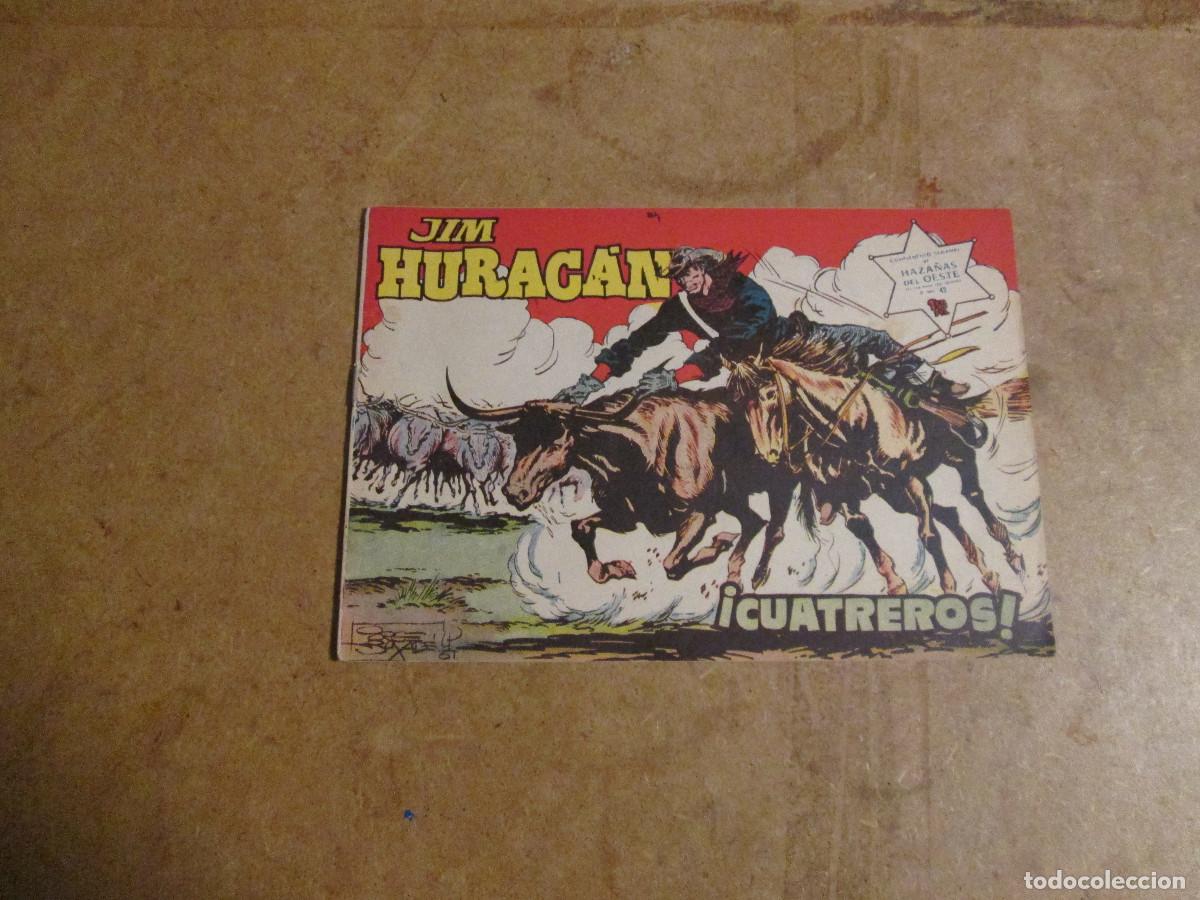 Tebeos: complemento semanal de haza&ntilde;as del oeste, Jim Hurac&aacute;n n&ordm; 43, ediciones toray - Foto 1