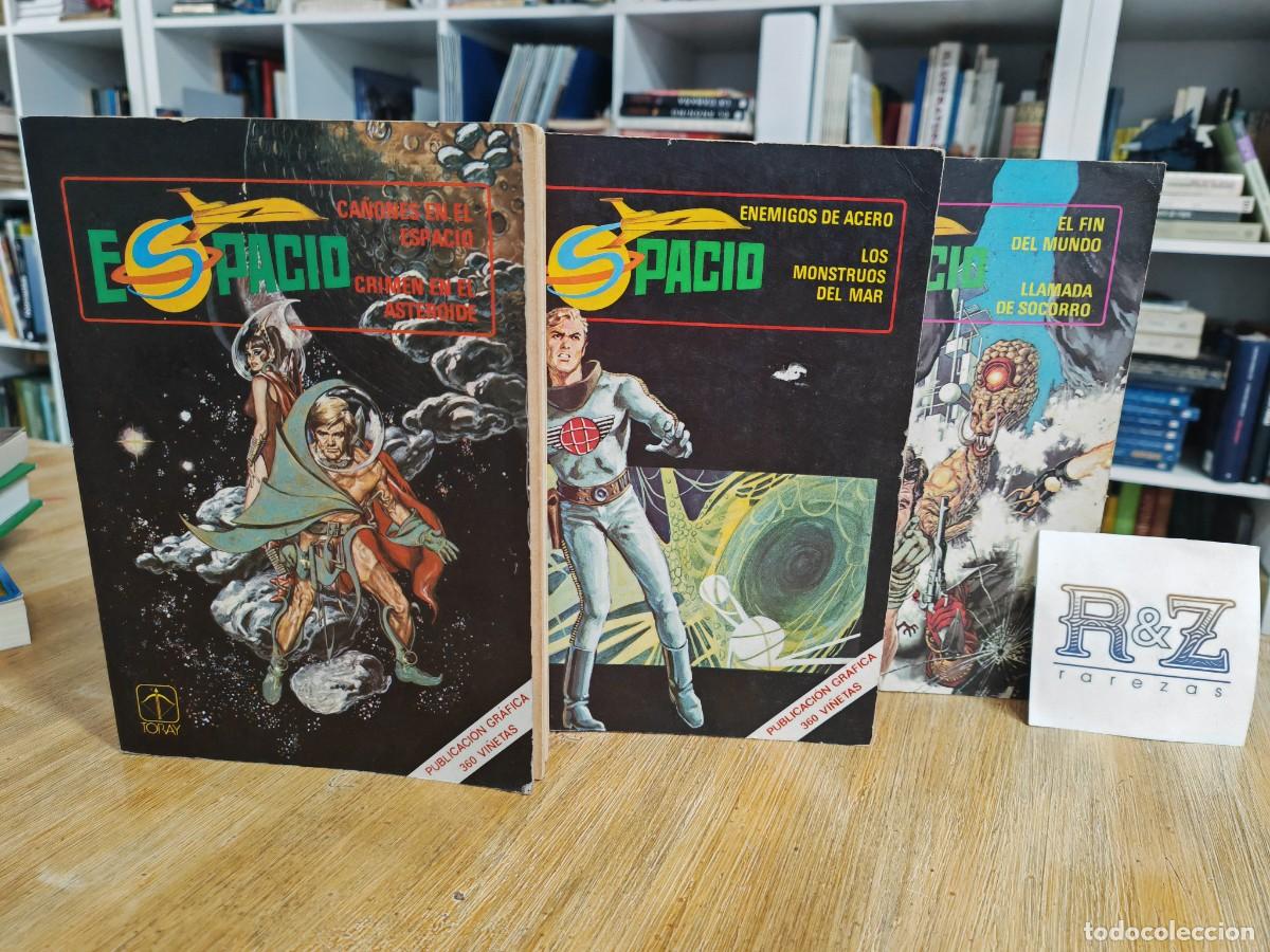 Tebeos: Lote comics Espacio Toray 3 volumenes - Foto 1