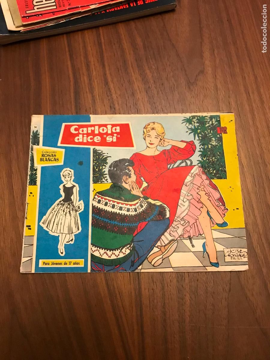 Tebeos: COLECCI&Oacute;N ROSAS BLANCAS N&ordm; 14 , EDICIONES TORAY - Foto 1
