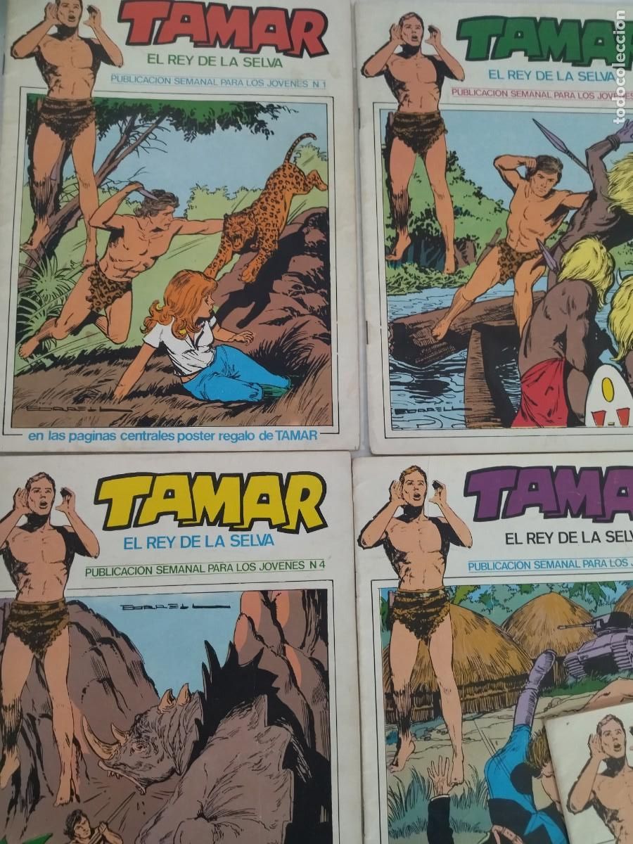 Tebeos: Tamar el rey de la Selva del n&ordm; 1 al 10 /a&ntilde;o 1978 - Foto 2