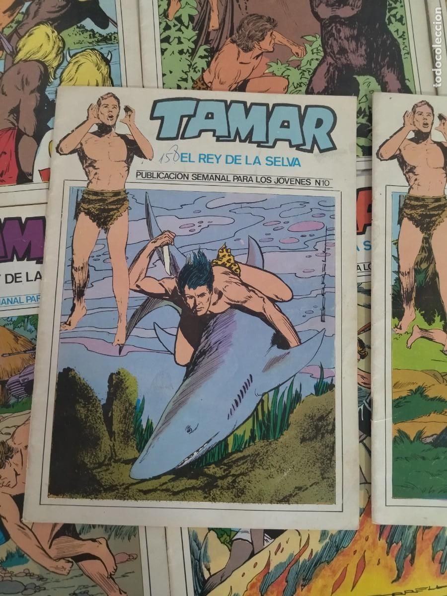 Tebeos: Tamar el rey de la Selva del n&ordm; 1 al 10 /a&ntilde;o 1978 - Foto 6