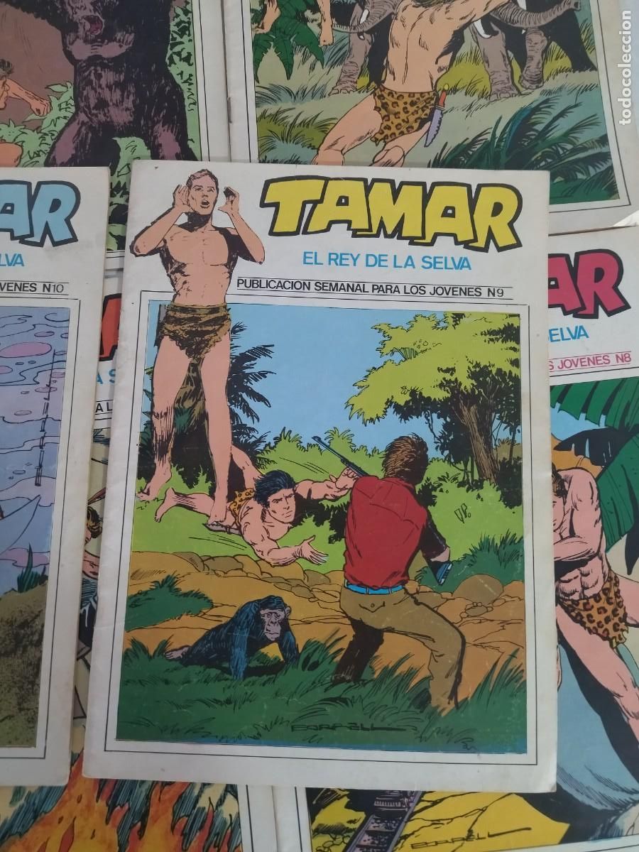 Tebeos: Tamar el rey de la Selva del n&ordm; 1 al 10 /a&ntilde;o 1978 - Foto 7