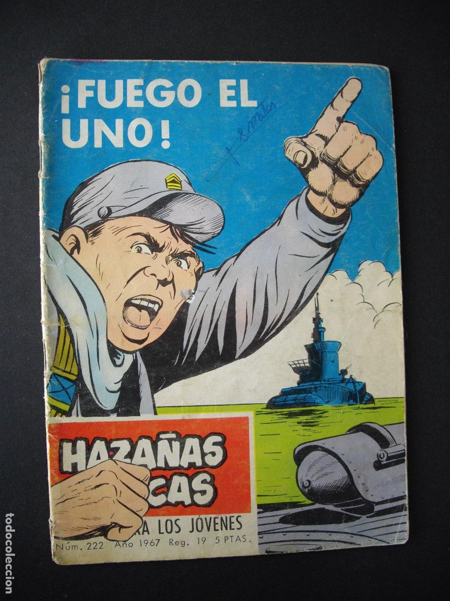Tebeos: HAZA&Ntilde;AS BELICAS N&ordm; 222 - Foto 1