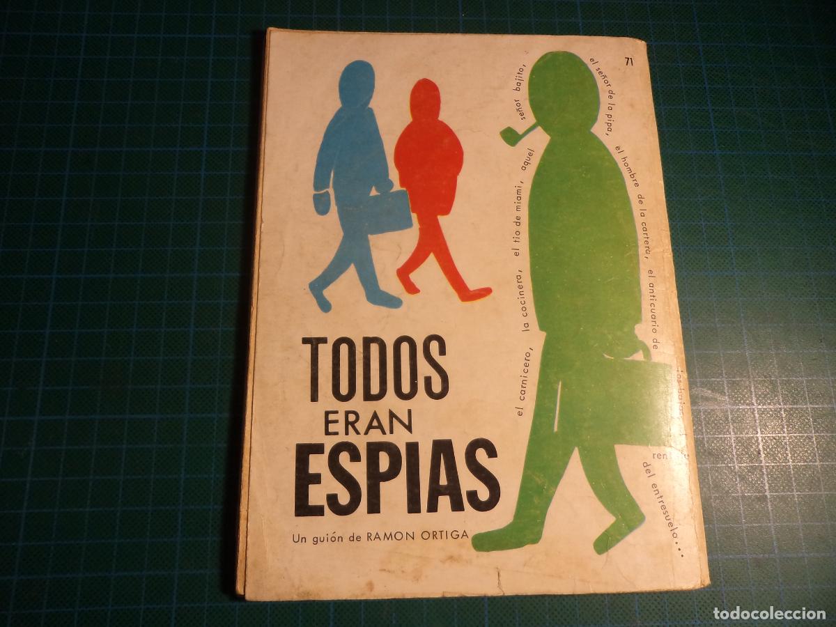 Tebeos: Espionaje. N&ordm; 71. Toray. Hoja de presentacion rayada. - Foto 3
