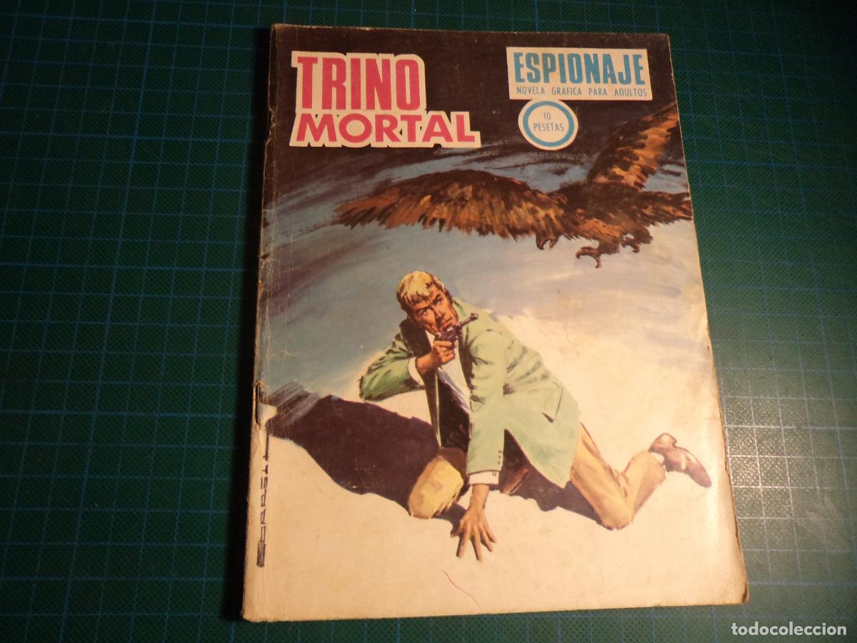 Tebeos: Espionaje. N&ordm; 71. Toray. Hoja de presentacion rayada. - Foto 1
