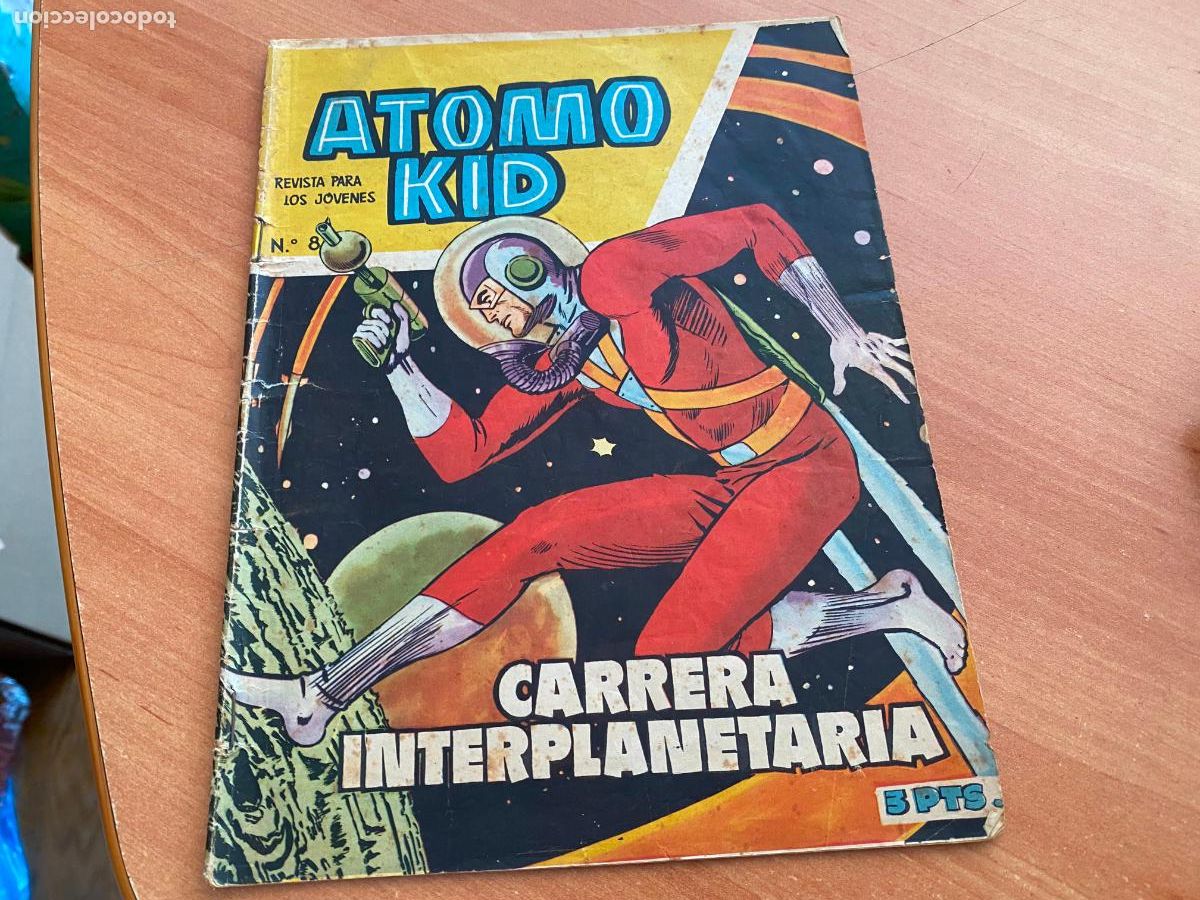 Tebeos: ATOMO KID N&ordm; 8 CARRERA INTERPLANETARIA (TORAY) (COB53) - Foto 1