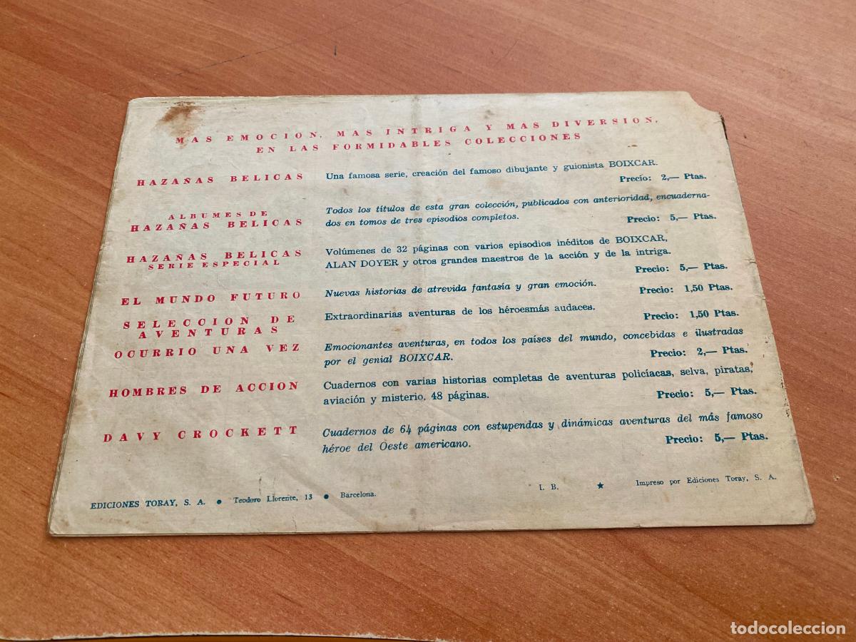 Tebeos: CAPITAN CORAJE N&ordm; 3 A VIDA O MUERTE (TORAY) (COB53) - Foto 2