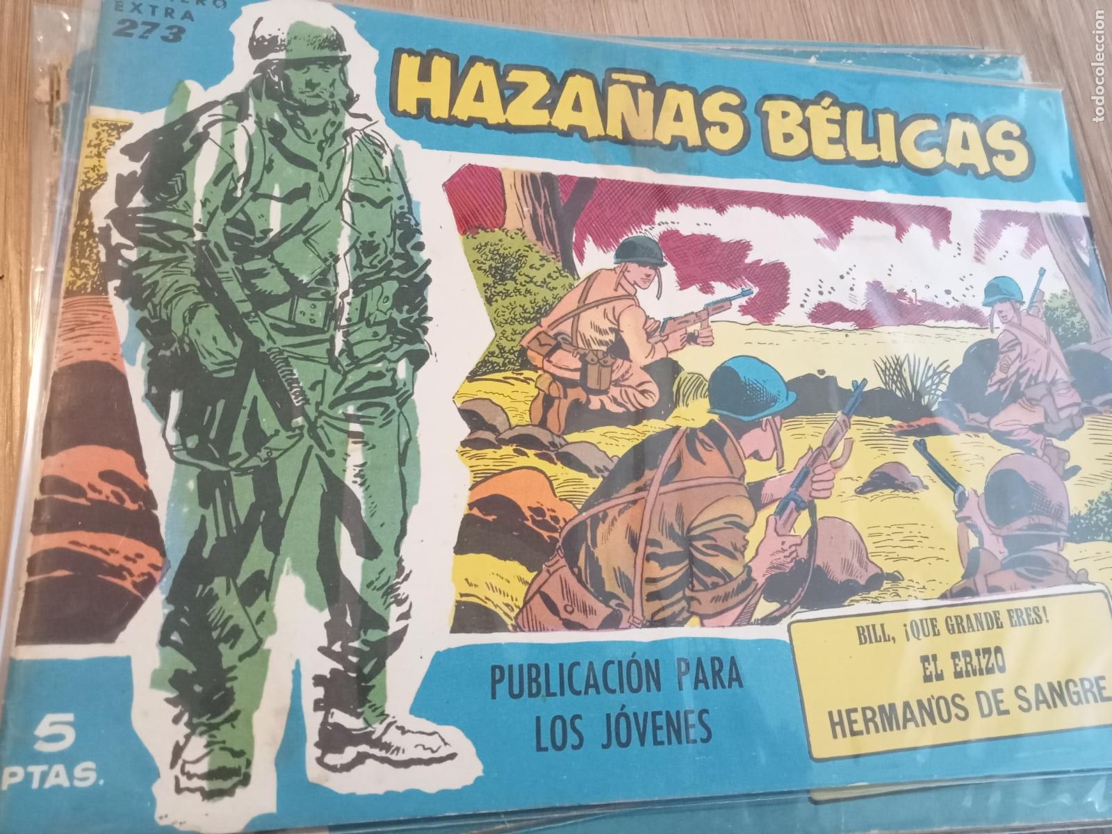 Tebeos: Haza&ntilde;as B&eacute;licas - Serie Azul - 7 ejemplares - Foto 6