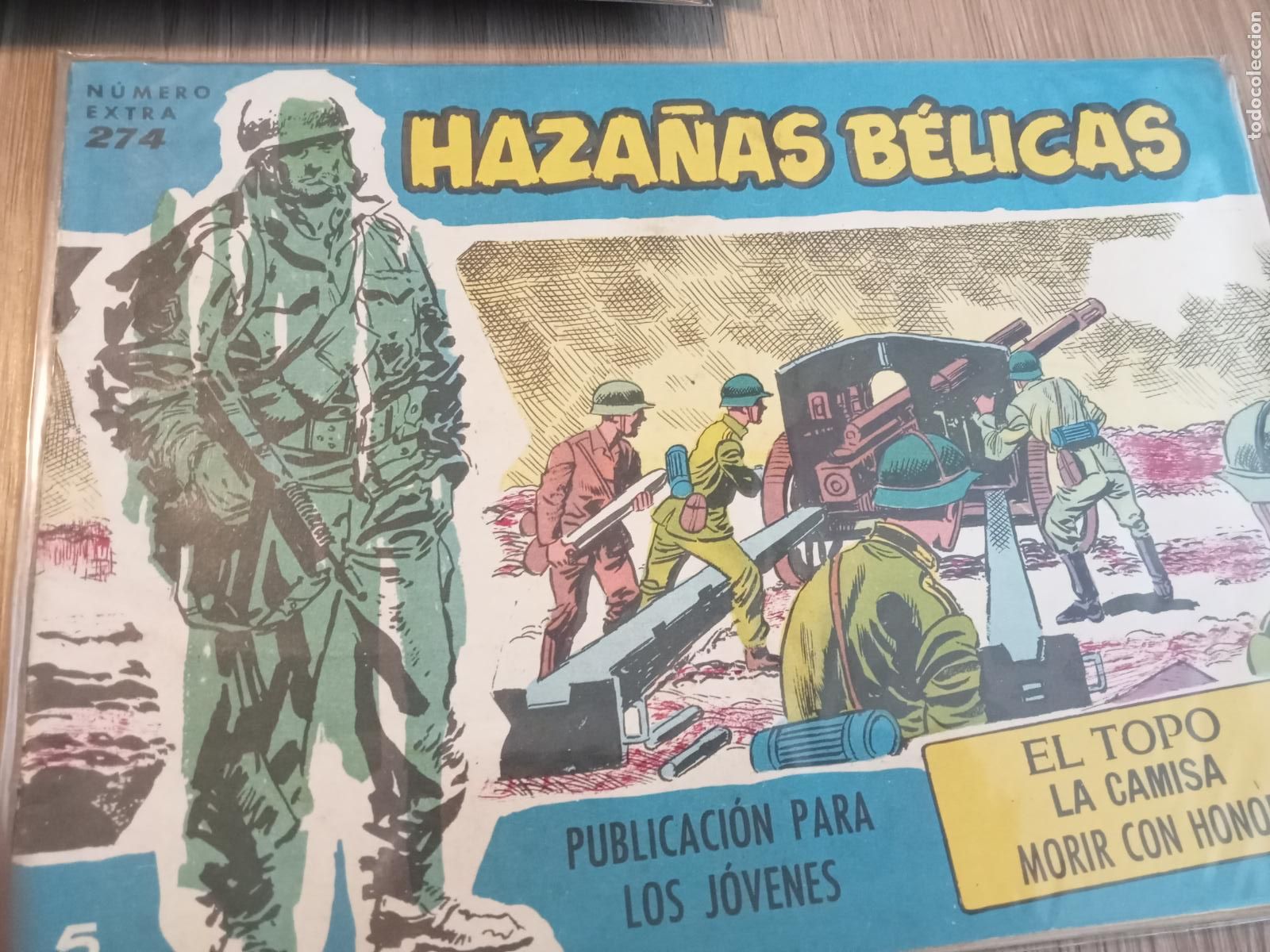 Tebeos: Haza&ntilde;as B&eacute;licas - Serie Azul - 7 ejemplares - Foto 8