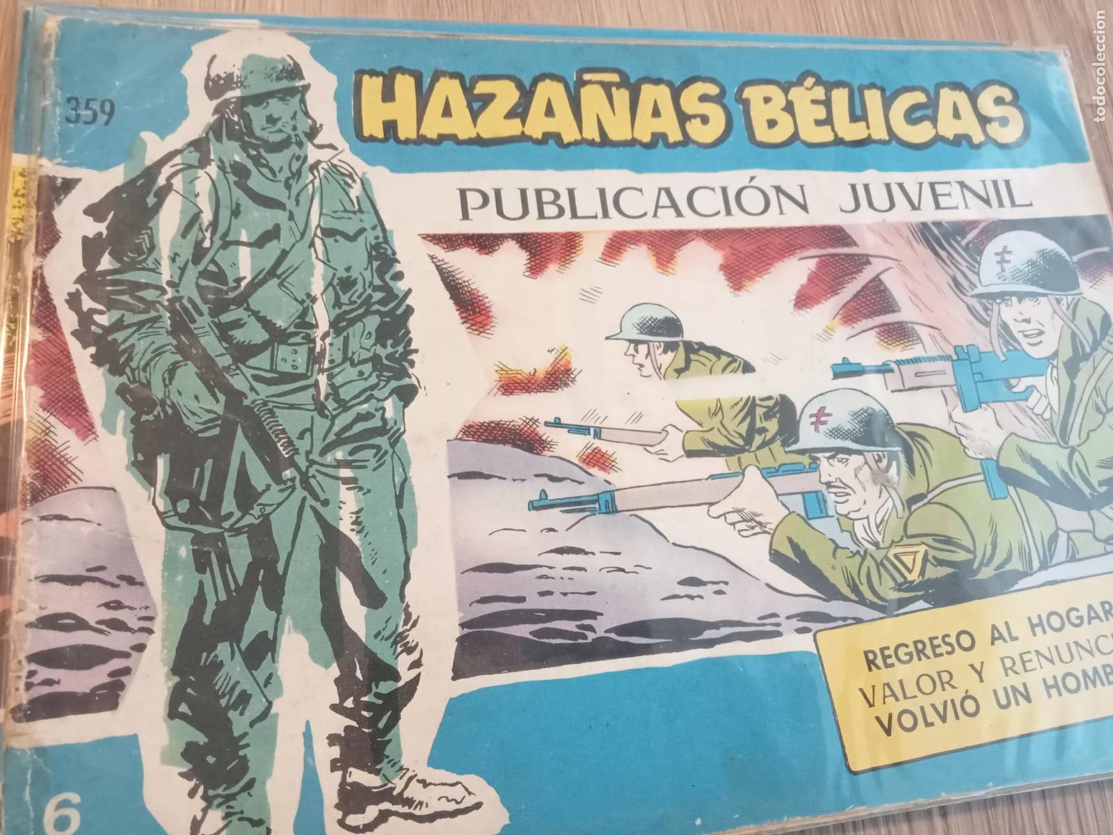 Tebeos: Haza&ntilde;as B&eacute;licas - Serie Azul - 7 ejemplares - Foto 13
